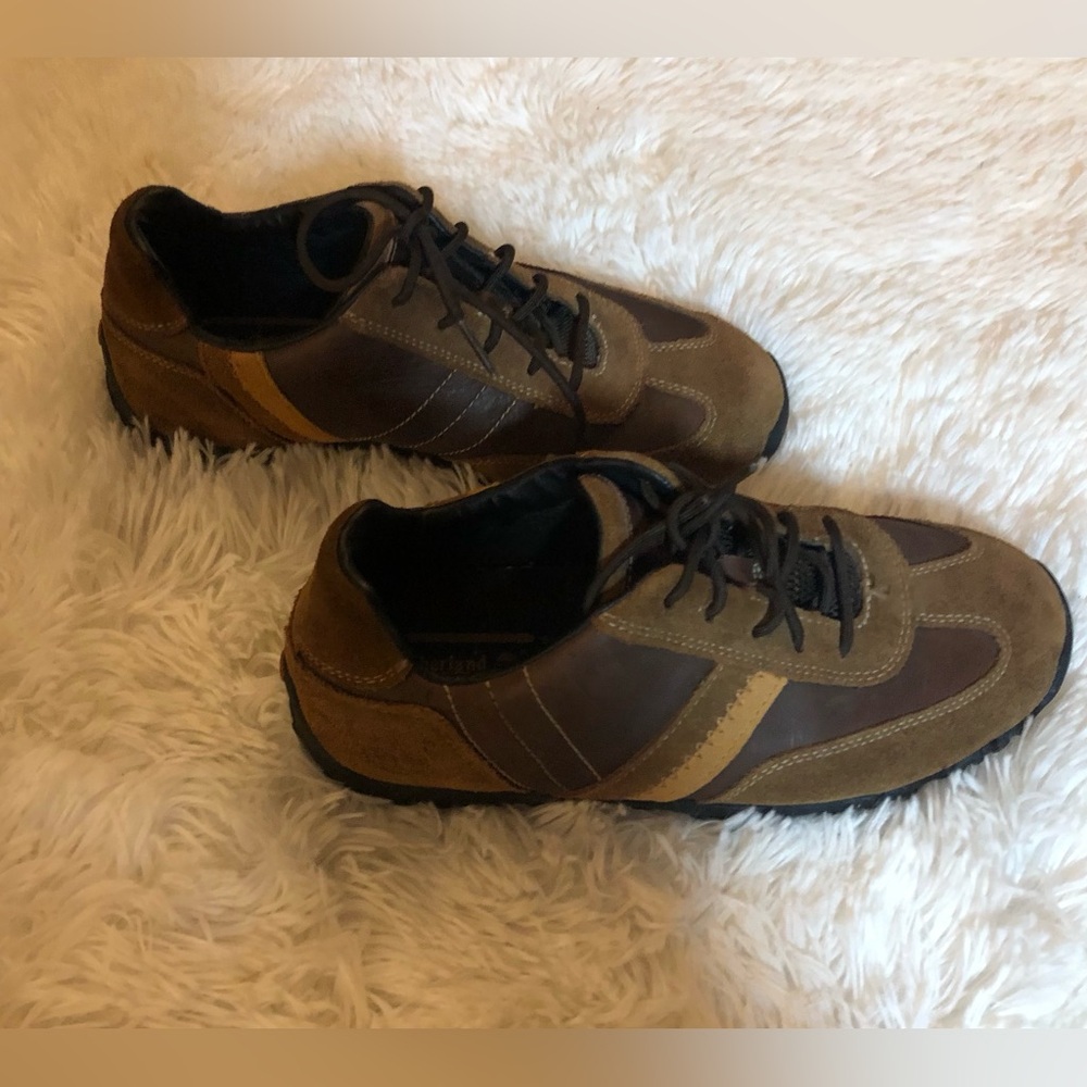 Timberland Smart Comfort System Outdoor Shoes in Tan suede & leather Size 4.5